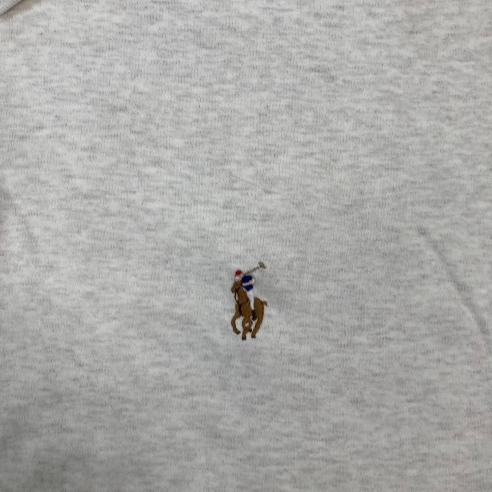 Polo Ralph Lauren Polo Shirt Mens 2XL Grey‎ Flesh Pony Short Sleeve PIMA Soft - Picture 3 of 9